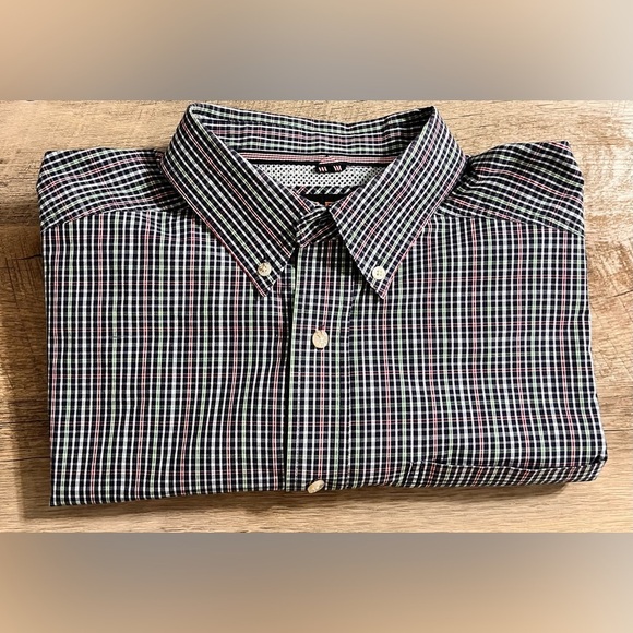 Ariat Pro Series Shirt Size XL Button Down Mens Western Wear Rodeo Blue Plaid - Picture 8 of 8